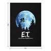 ET The Extra terrestrial The Moon Throw Blanket Vintage Decorative Sofas Bed Thins Blankets