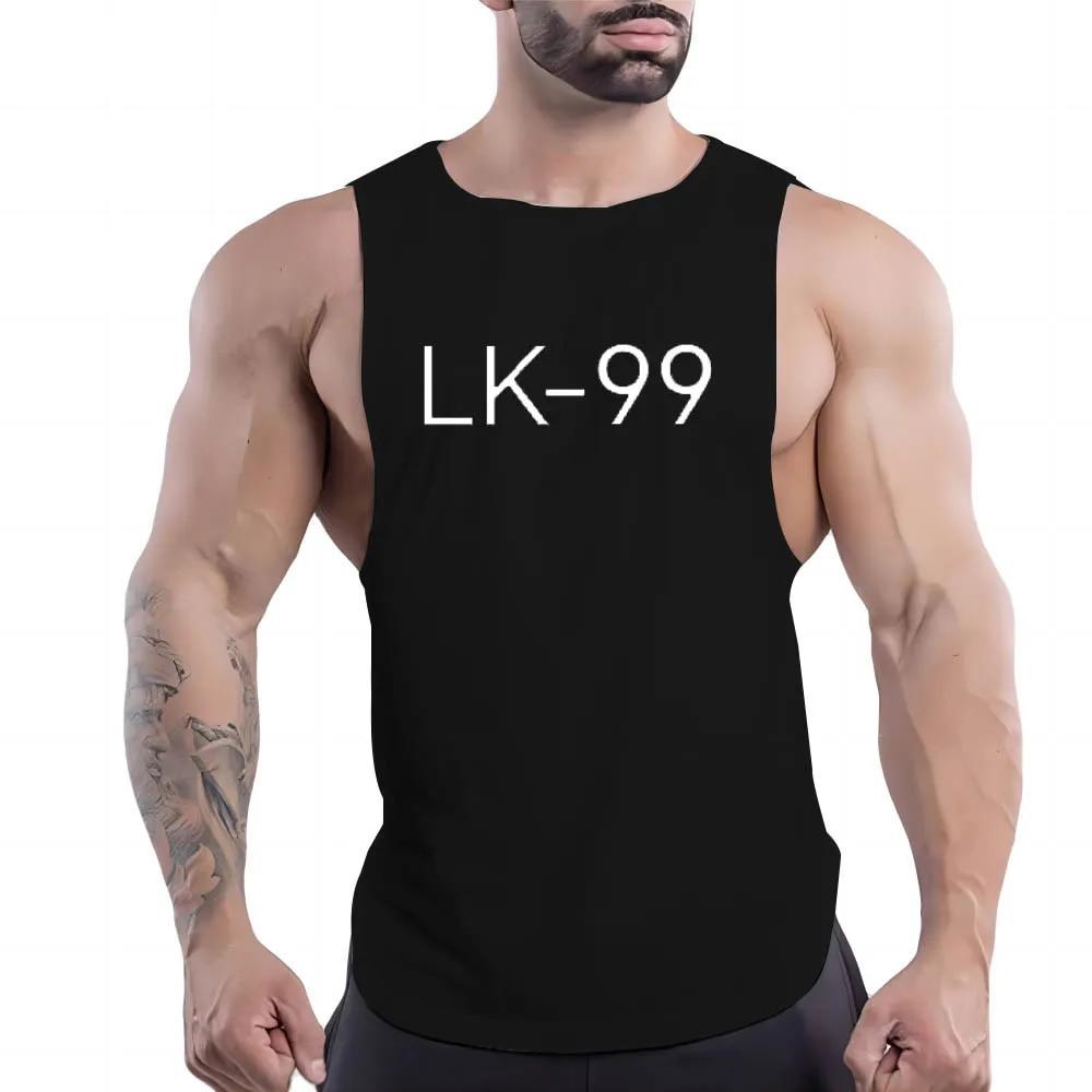 Summer Adult Men'S Fitness Outdoor Crew-Neck Vest Superconductor Pattern 2d Printed Breathable Multi-Color Sleeveless Shirt