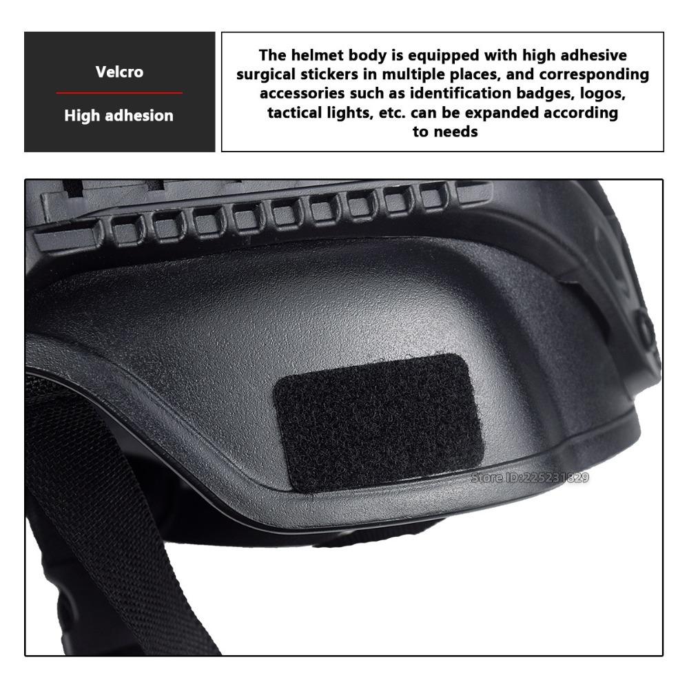 Motorcycle Tactical MICH Rail Military Outdoor Sports CS MICH2000 Riding Protective Helmet FAST Airsoft Painball SWAT Helmet