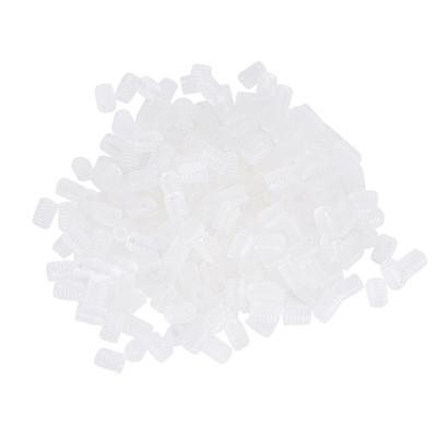 400Pcs Adjustment Buckle Silicone AntiSlip Face Cover Transparent Ear Band Rope Connectors