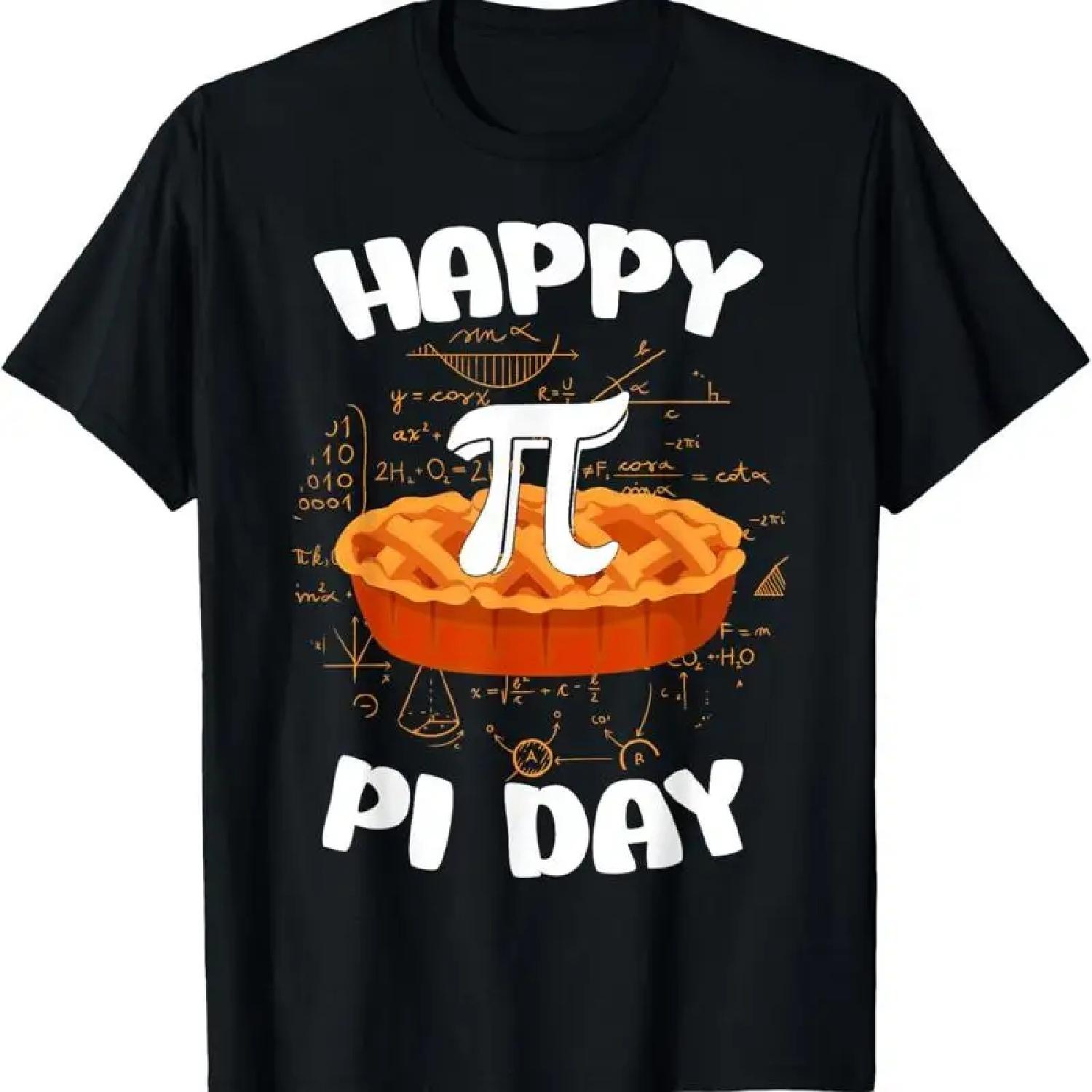 Happy Pi Pie Day For Math Teacher Students Lovers T Shirt XXXXXL разноцветный