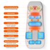 JAIYORL Massage Mat Mattress Full Body Electric Airbag Heated Neck Massager Traction Lumbar Vibration With Remote Controller