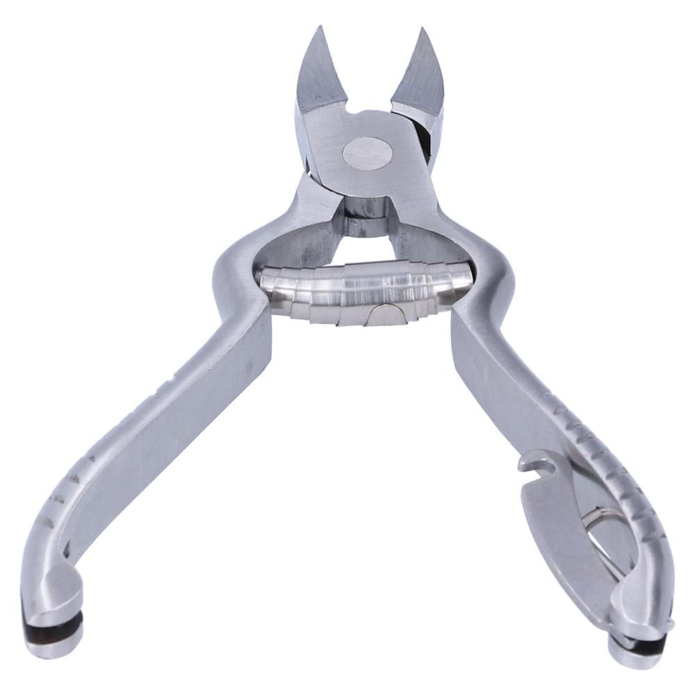 Stainless Steel Dead Skin Scissor Gourd Ingrown Toenail Clipper Toenail Trimmer  For Thick Nails