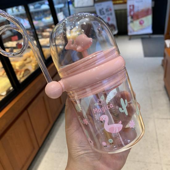 Φάλαινα Σπρέι Μπουκάλι Νερού Κύπελλο με Καλαμάκι 260ml Φιλικό προς τα Μωρά Κύπελλο Ποτού για Οικογενειακά Πάρτι Εξωτερικούς Χώρους Δώρο