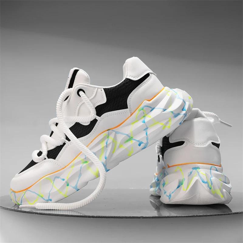 Men's Running Shoes Mesh Breathable Casual Walking Shoes 2024 New Latest Men's Fashion Lightweight Sports Lace Up Sports Shoes