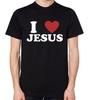 I Love Jesus T-Shirt Men Ladies Unisex Top Religion Faith Christ
