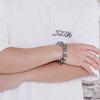 Kalen Vintage Punk Bracelet Men's Stainless Steel Animal Dragon Keel Jewelry Street Culture