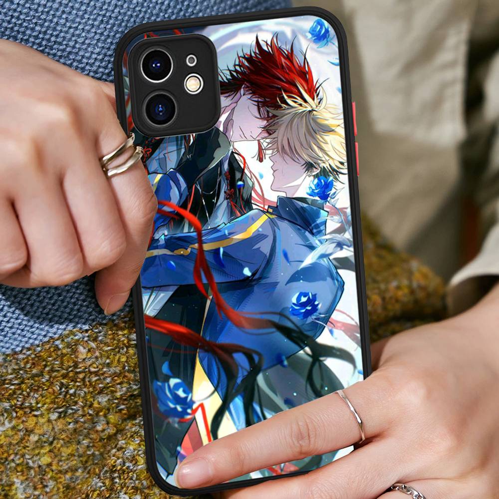 Anime TV Link Click Phone Case For iPhone 16e 16 15 14 13 12 11 Pro Max X XS Max Plus Matte Clear