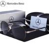 Mercedes-Benz Polarized Round Sunglasses - Unisex Fashion, Ideal for Driving