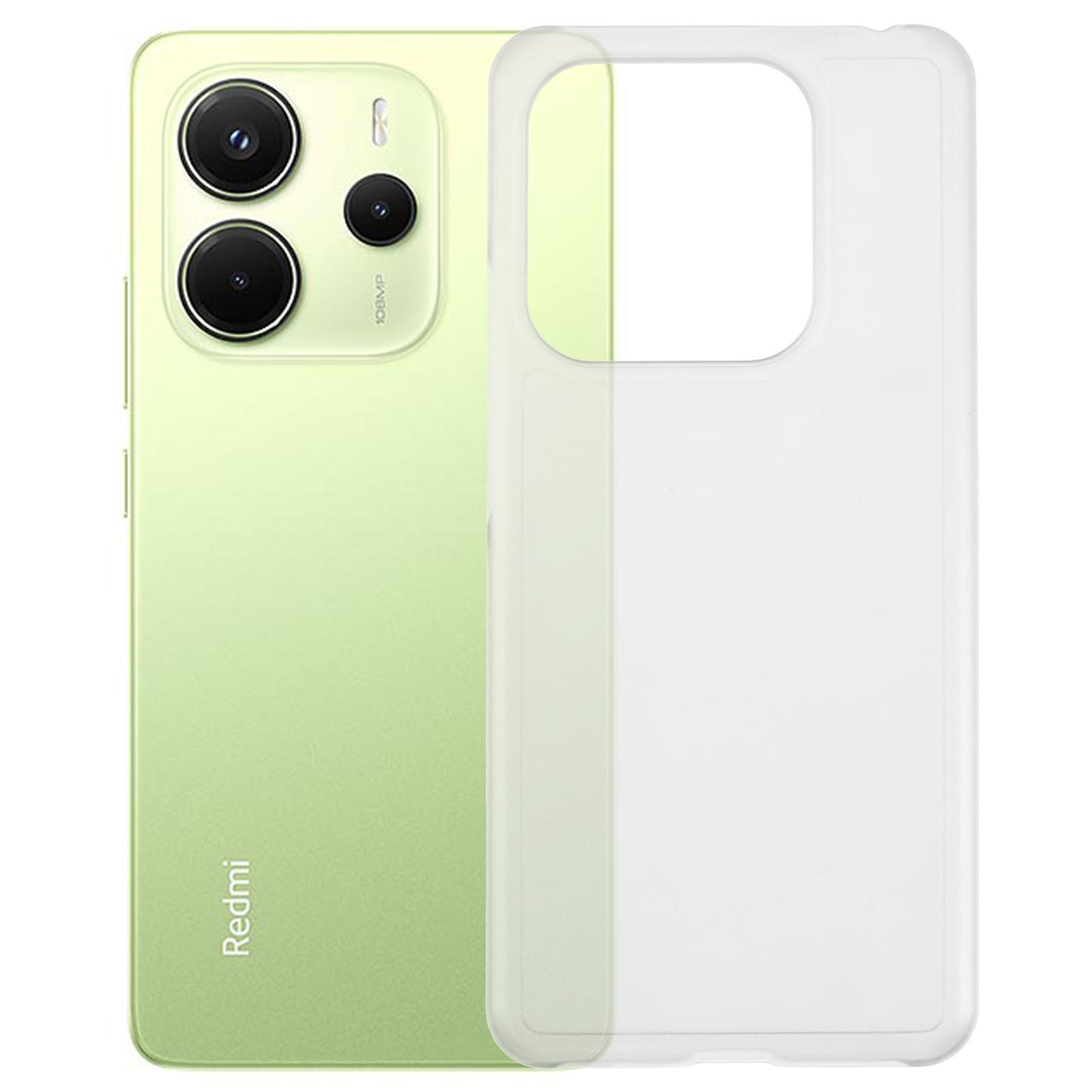 

Для Xiaomi Redmi Note 14 4G (163,25x76,55x8,16 мм) Чохол Жорсткий ПК Ударостійкий Матовий Мінімалістичний Чохол для Телефону Transparent