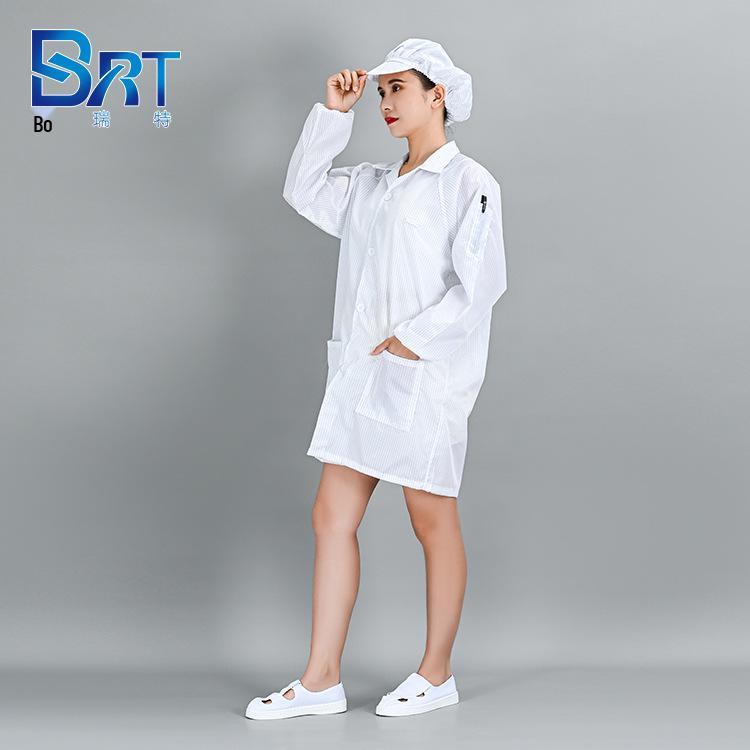 Antistatischer Staubdichter Laborkittel & Reinraum-Arbeitsanzug