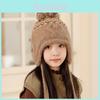 Kids Winter Knit Hat With Earmuffs For Girls Boys Warm Protect Ear