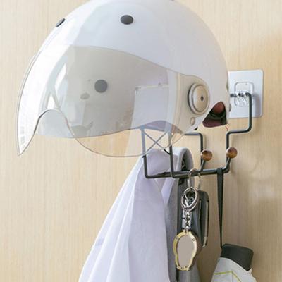 Helmet Holder Storage Rack Wall Mount Strong Load-bearing Sturdy Construction Easy Installation
