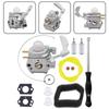 Replacement Carburetor Kit for Homelite For 26B Leaf Blower Complete Set with Essential Installation Components