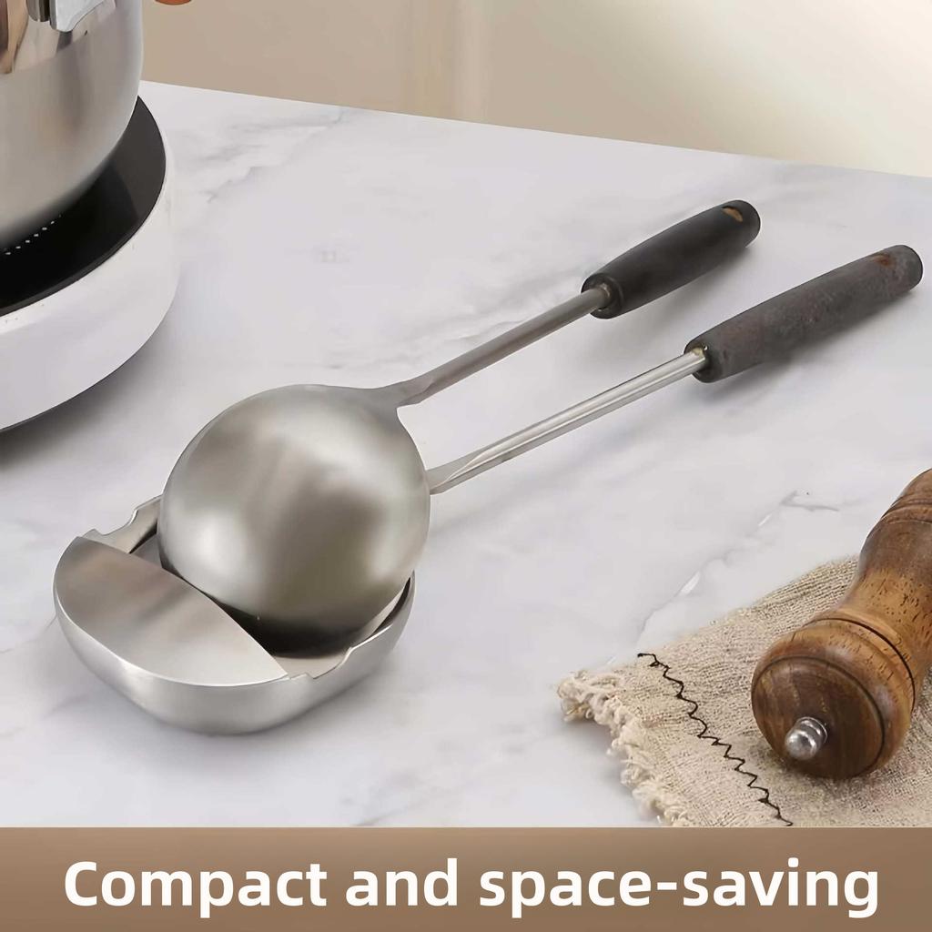 Stove Spatula Ladle Rack Stainless Steel Kitchen Utensil Chopstick Spoon Holder Tray Countertop Dining Table Organizer
