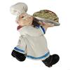 62KD Resin Chef Fridge Magnet Italian French Chef Figurine Statue Refrigerator Magnets Home Kitchen Restaurant Decorations