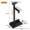 Adjustable Under-Desk Metal Computer Bracket for Hanging Support