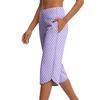 High Waist Yoga Capris for Women with Pockets Straight Leg Casual Athletic Travel 7/8 Length Pants Everyday Workout Bottoms