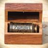 Nautical Brass Telescope – 10.16 cm, Vintage Style with Wooden Case