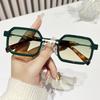 Vintage Square Sunglasses Women For Men  Luxury Brand Designer Sun Glasses Steampunk Popular Pink Hip Hop Eyeglasses Frame