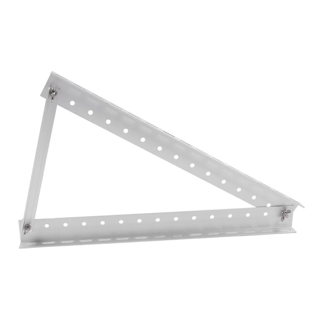 22in Foldable Solar Mounts Adjustable Aluminum Alloy Solar Tripod Brackets for Below 100W PV Panel