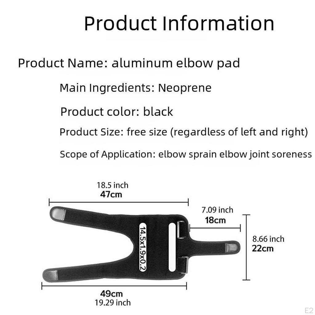 Elbow Brace Wrap Forearm Padding Adjustable Lightweight Protector Protection Sleeve for Women