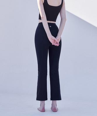 REINAMORA Mild Semi-Flare Pants Black