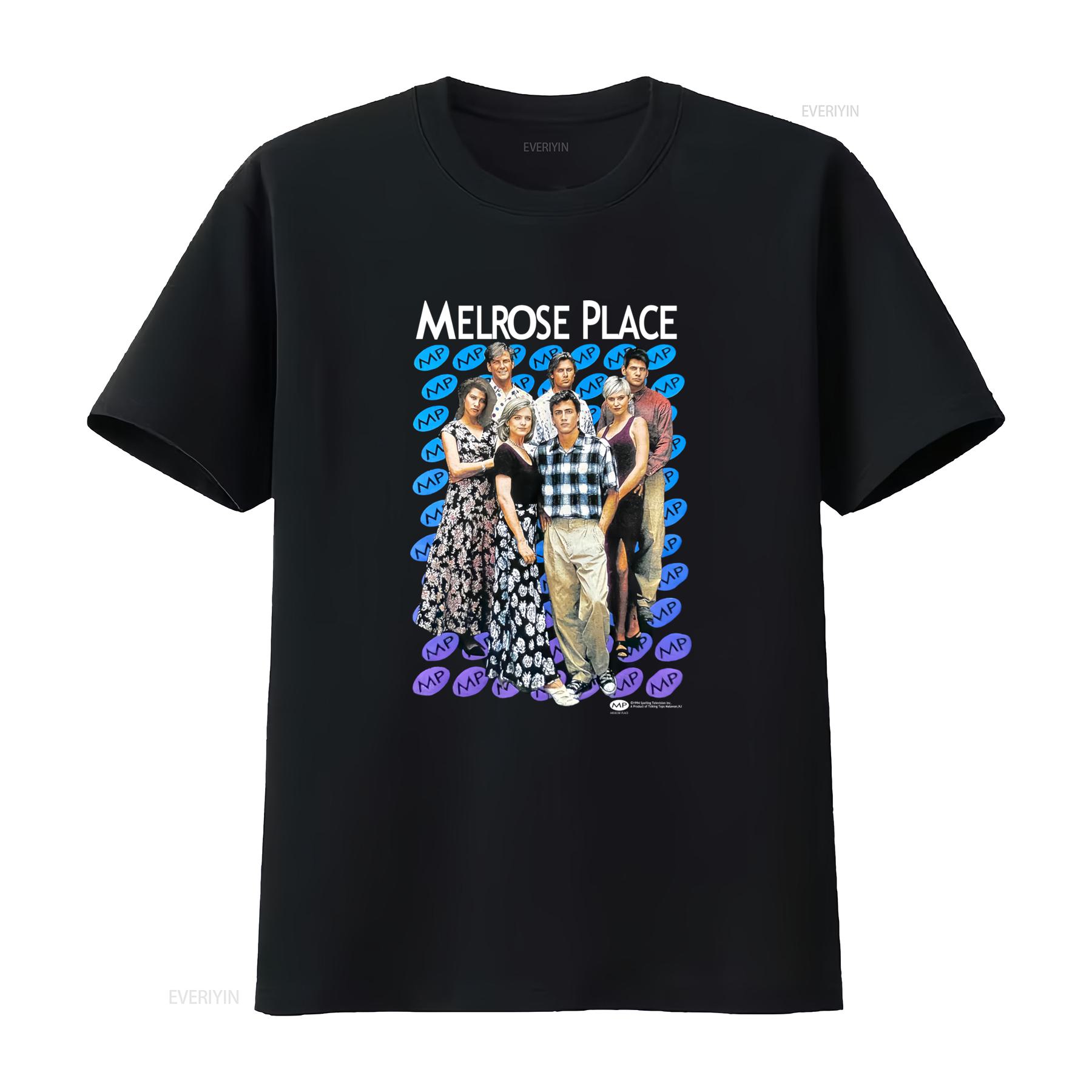 

90s Melrose Place TV Show Cast Drama Spelling Television T Shirt Extra Large Long or s Available vintage Washed Soft Casual 4XL