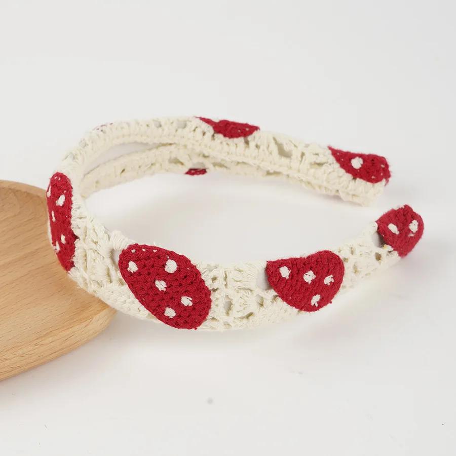 NEW Knitted Headband Bohemian Style Summer Seaside Vacation Handmade Head Band Hair Accessories for Women Girls