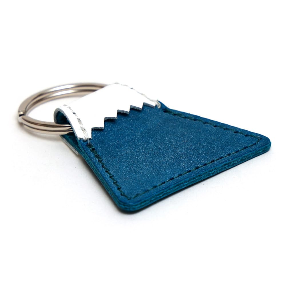 AGILITY Affa Fuji Keychain Genuine Leather FUJIYAMA Genuine Leather Souvenir Gift Present "FUJI Keychain" Mt. Mt.fuji