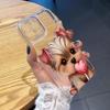 Valentine Yorkie Puppy Phone Case For iPhone 17 Air 16E 16 15 14 11 Pro Max Plus 13 12 Mini 8 7 X Transparent Shockproof Cover