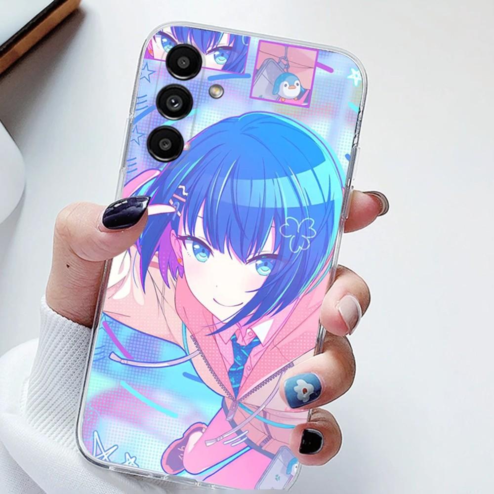 Game Project Sekai Phone Case For Samsung Galaxy A71,70,52,51,40,31,A50,30S,21S,Note20ultra Transparent Cover