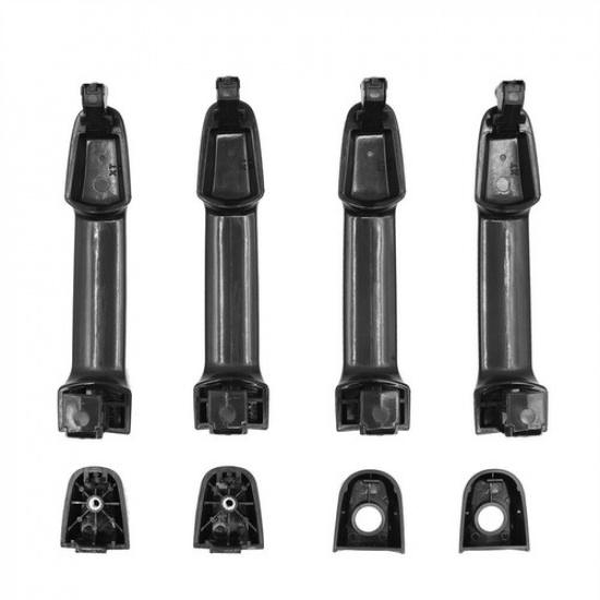 4Set Car Front Rear Left Right Door Handle For Toyota Corolla Matrix 2003-2008