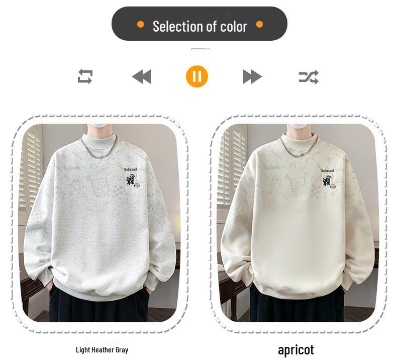 Fleece-Lined Thick Hoodie for Boys and Teens - Autumn/Winter Long-Sleeve Warm Wear