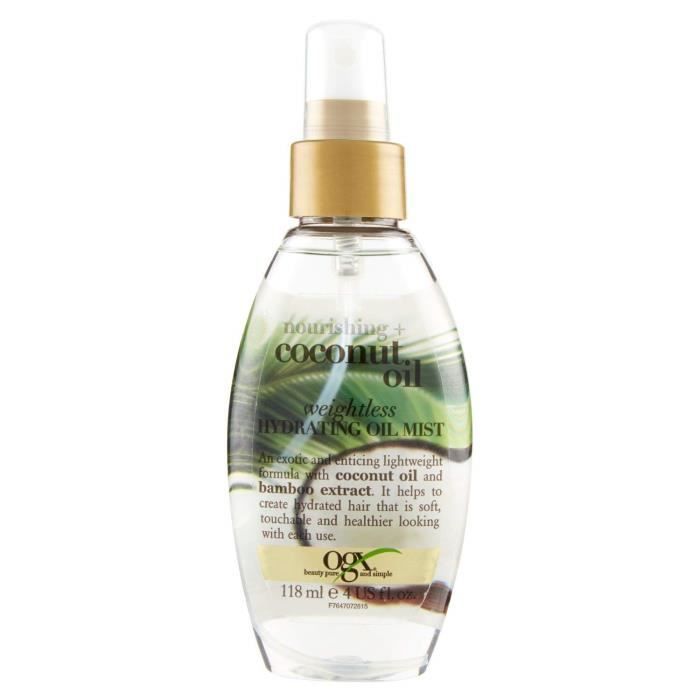 ORGANIX Brume Huile & Lait De Coco - 118 Ml