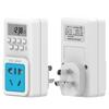 Eu Plug Timer Switch Digital Power Socket Energy Saving Adjustable Kitchen Timer Outlet Week Hour Programmable Timing Socket