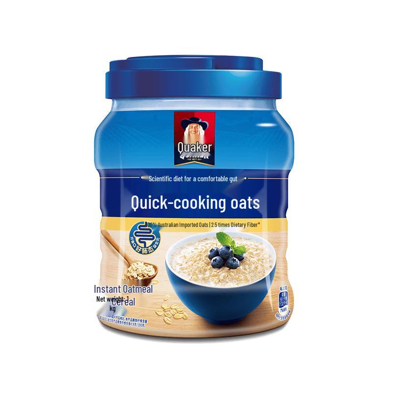 Quaker Quick-Cook Oatmeal, 1000g Can