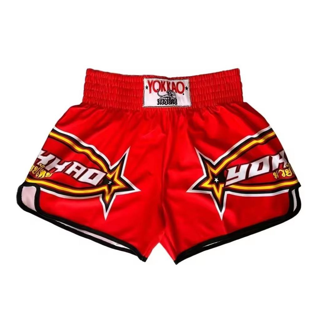 2025 New Thai Boxing Pants, Sanda Wushu Fighting Training Pants MMA Fighting Training Sports Shorts