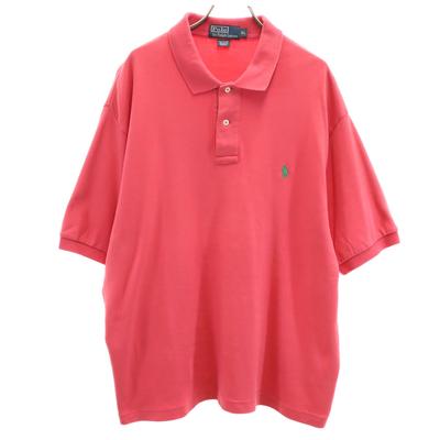 Polo by Ralph Lauren Short Sleeve Polo Shirt XL Red Series Men's Used