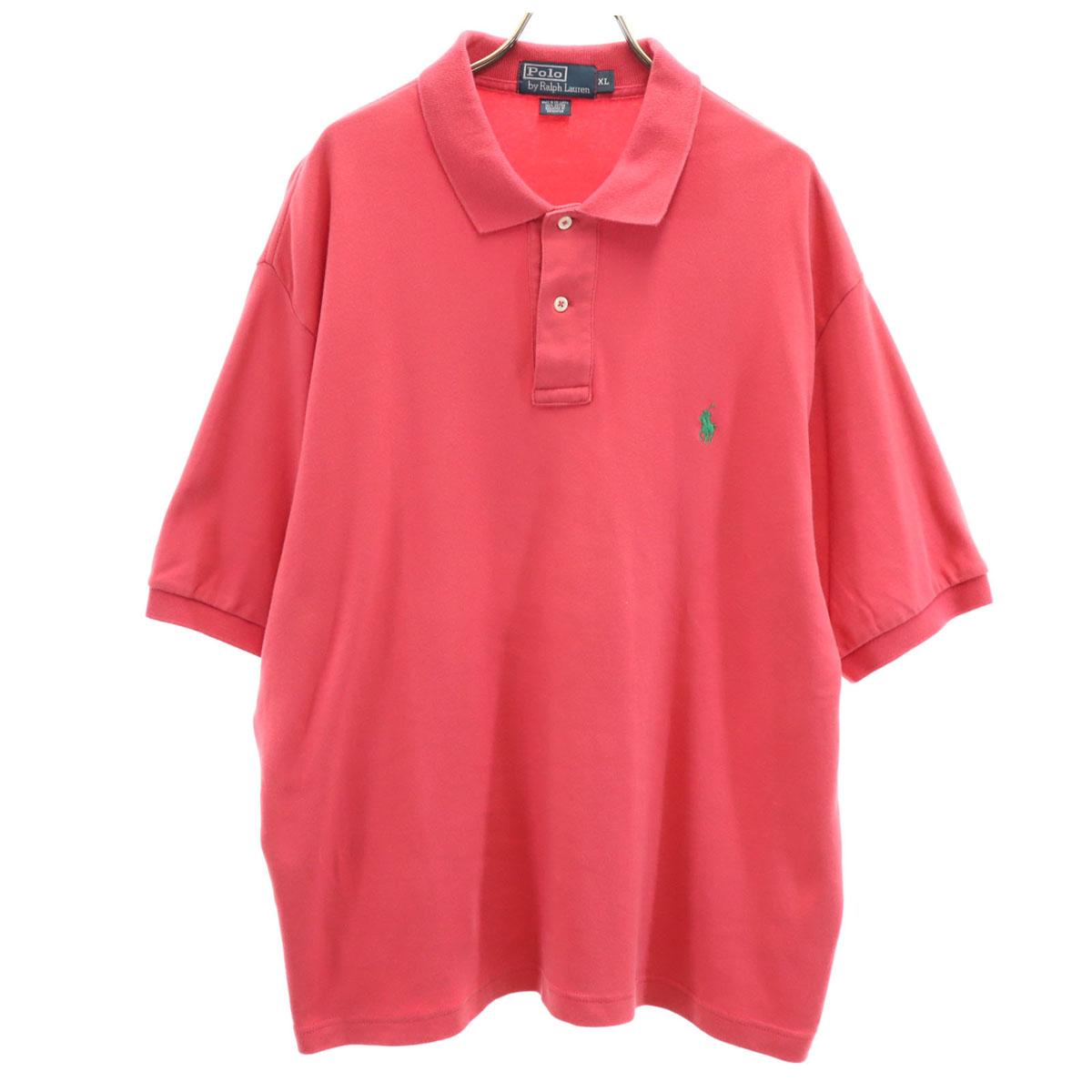

Polo by Ralph Lauren Short sleeve Polo shirt XL Red series Men s Used
