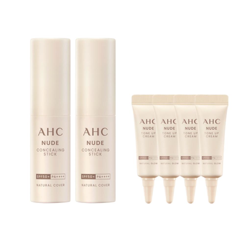 

Ahc Nude Concealing Natural Cover Stick 10g X2+ Gift Nude Tone Up Cream 5ml X 4 NONE