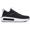Under Armour HOVR Phantom 4 Black White Women Sneakers Anthracite 3027594-003