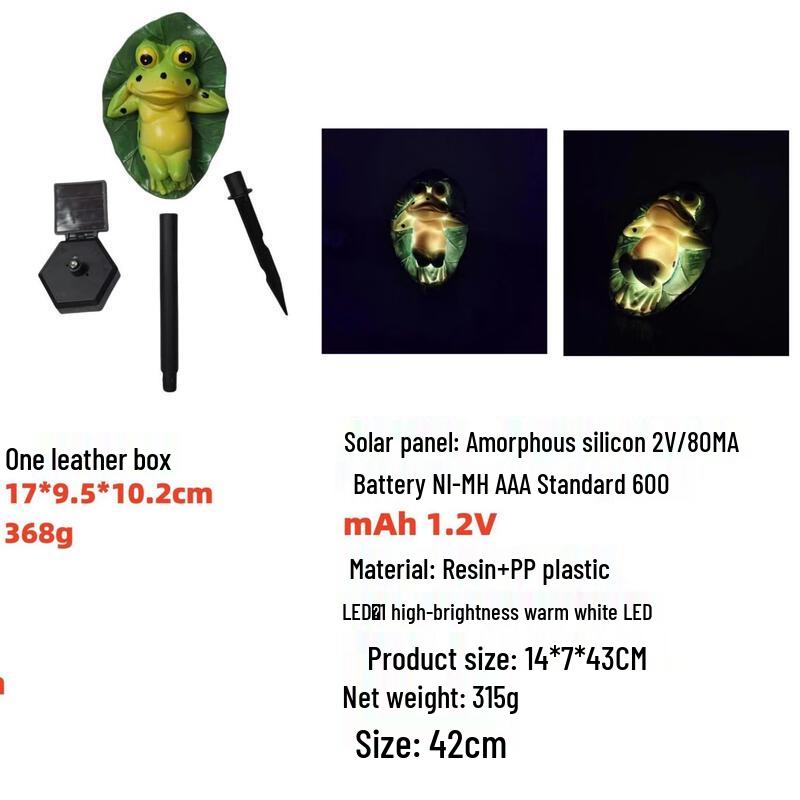 Solar Resin Animal Garden Stake Lights