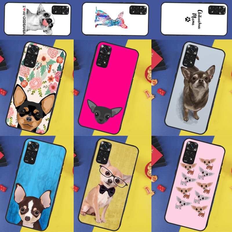 Chihuahua Dog Case For Xiaomi Redmi Note 9 10 11 12 13 14 Pro 9S 10S 11S 12S Redmi 14C 10C 12C 13C Cover