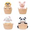 Small Flower Pot, Plant Planter, Creative Key Bowl, Desktop Storage Organizer, Table Decoration for Home Decor