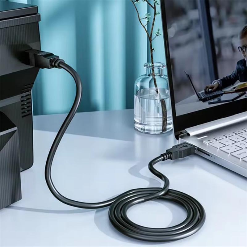 Καλώδιο Εκτυπωτή USB Τύπου B Αρσενικό σε Αρσενικό Καλώδιο USB 2.0 για MacBook HP Canon Epson Dell ZJiang Εκτυπωτής Ετικετών Καλώδιο Εκτυπωτή USB 2.0