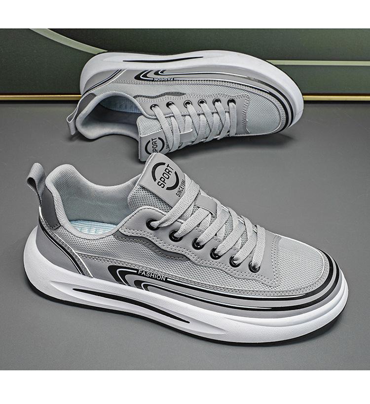 Casual Shoes Versatile Sports Heightened Platform Trend Comfortable Dad Shoes Mesh Breathable Shoes