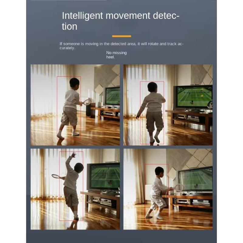 White Wireless camera Indoor WiFi camera Baby Monitor WiFi network camera Home monitor Home Security Roulette Night Vision White