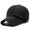 Hat Men's Autumn and Winter Dad Hat Plus Velvet Warm Ear Protection Hat Grandpa Hat Outdoor Plus Velvet Cotton Hat