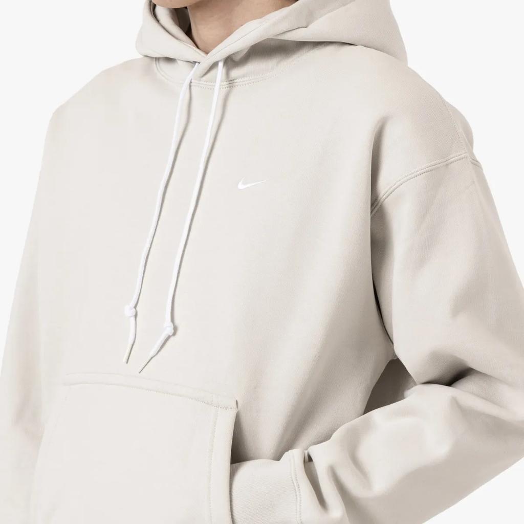 Nike Solid Color Hooded Long Sleeve Loose Sweatshirt Men tops White DR0404-072